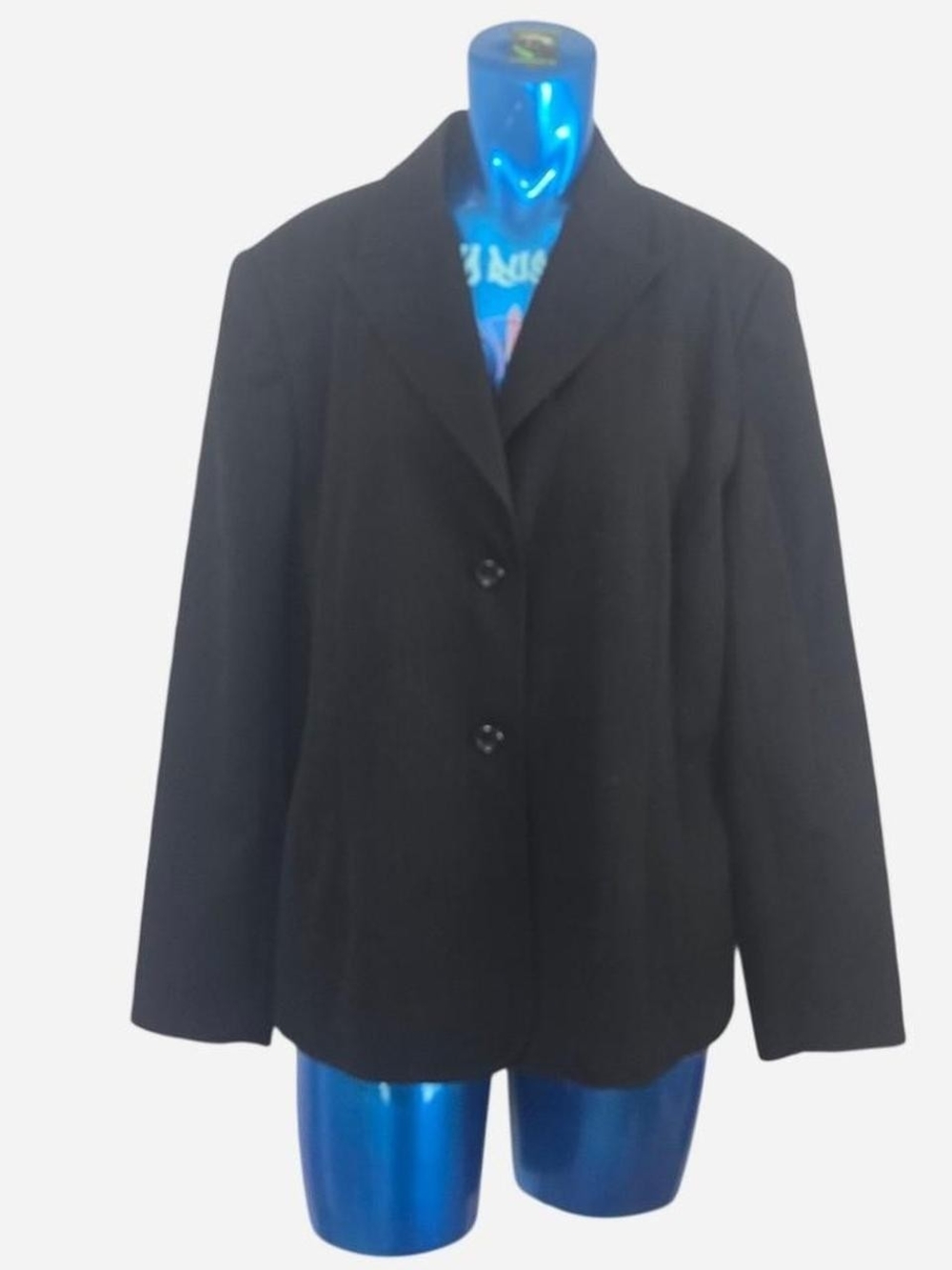 Nine & Co. Black Women's Two-Button Blazer